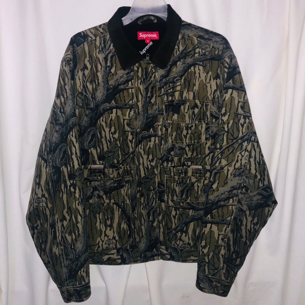 SUPREME X MOSSY OAK HUNTING JACKET FW/18